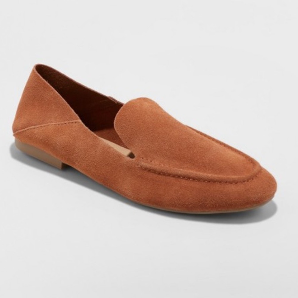 Brown loafers